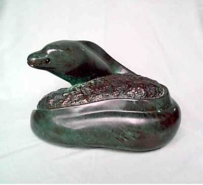 EEL ELVIS Cold Cast Bronze